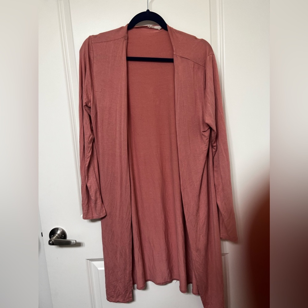 Rose shrug jacket cardigan light weight side medium large